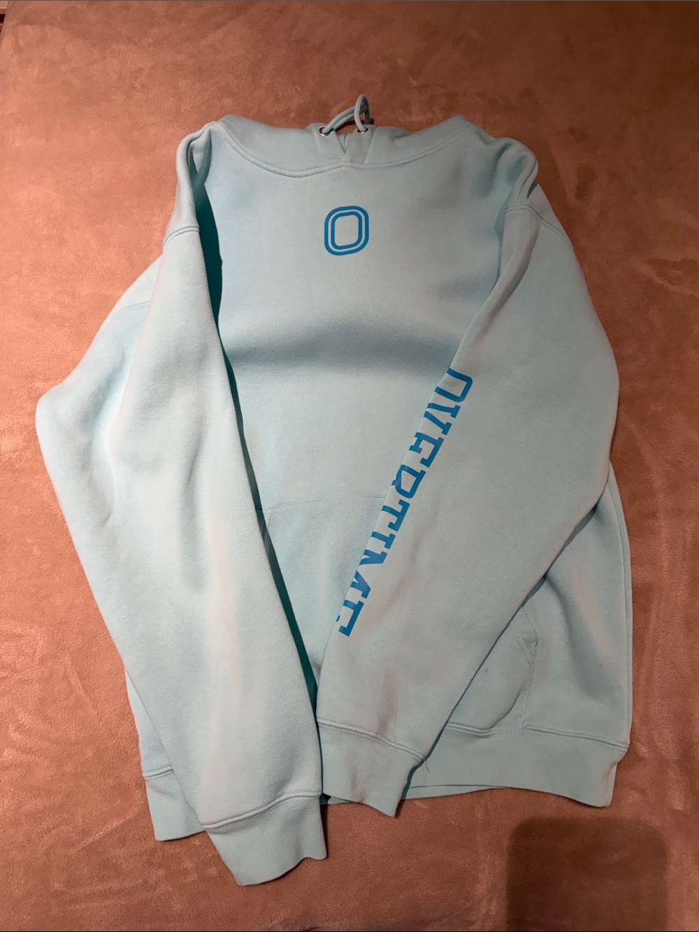 Overtime OT Classic Hoodie Mint/Blue - L